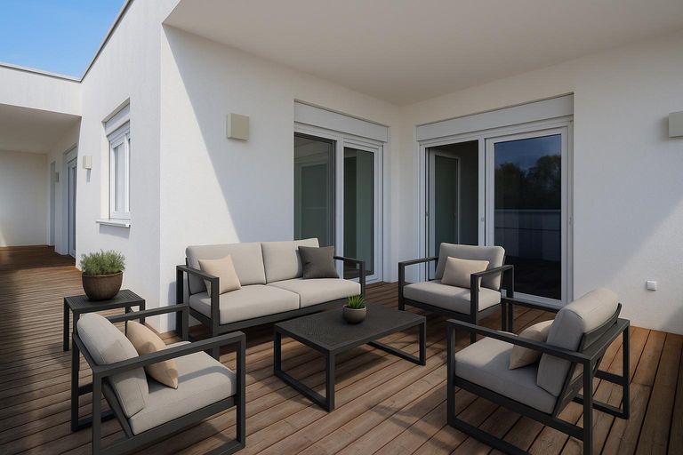 Terrasse Einrichtungsbeispiel