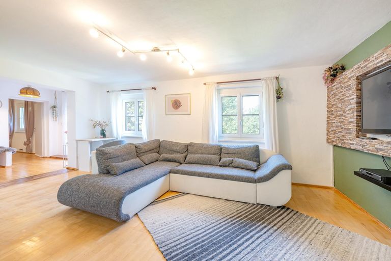 Innenansicht des Wohnzimmers