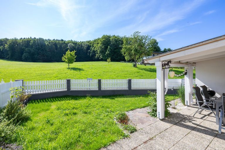 Außenansicht des Gartens