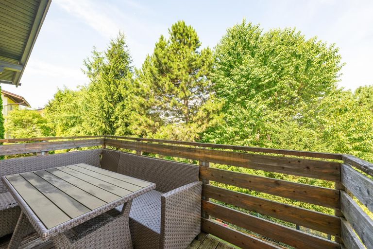 Außenansicht des Balkons