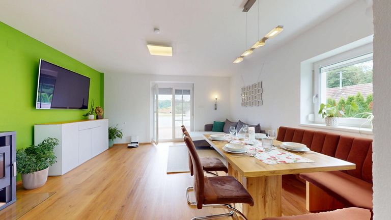 OG-Wohn-, Koch- und Essbereich