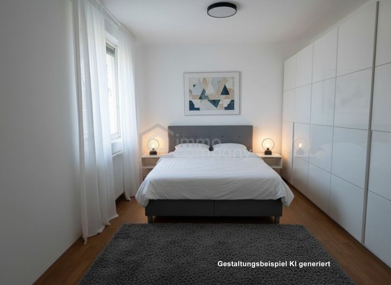 Gestaltungsbeispiel Schlafzimmer