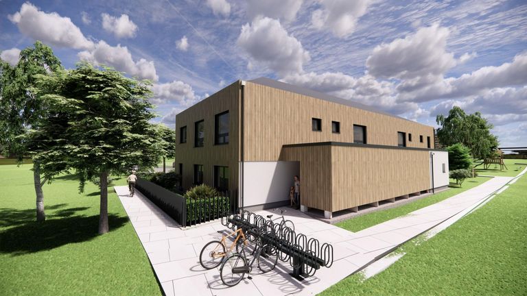 Zeitgemäßer Baustil