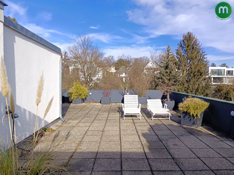 100m² Dachterrasse