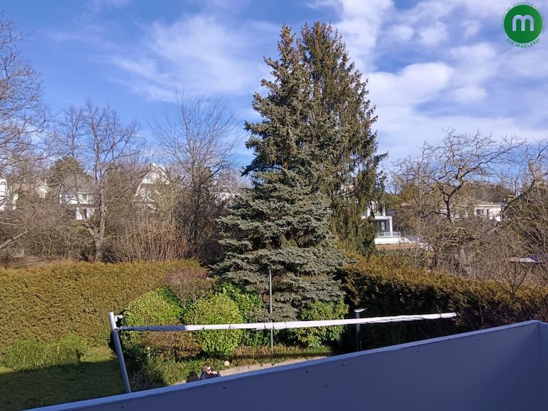 Blick vom Balkon