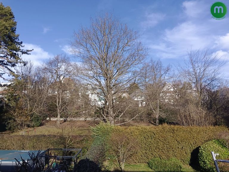 Blick vom Balkon