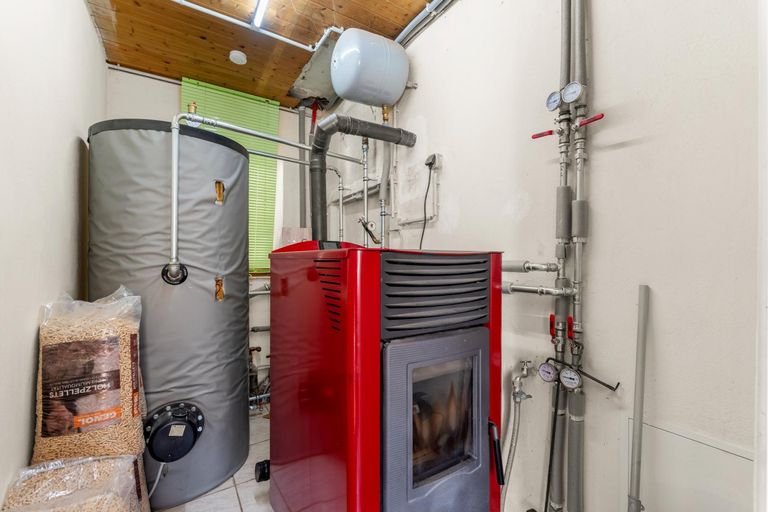 Pelletsheizung und Boiler