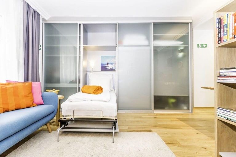 Möglichkeit nur ein Einzelbett auszuklappen