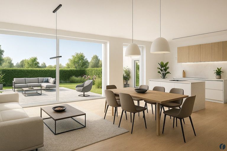 Einrichtungsbeispiel Wohnraum