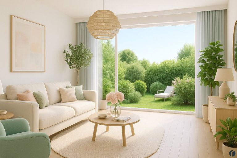 Einrichtungsbeispiel Wohnraum