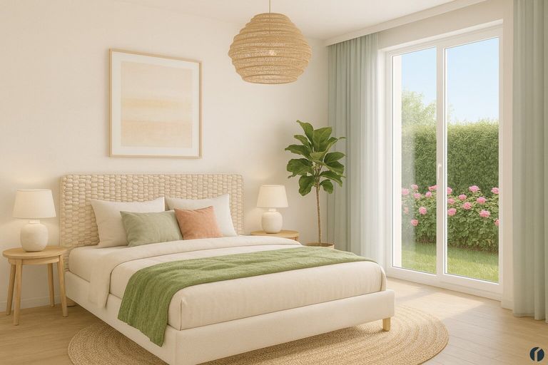 Einrichtungsbeispiel Schlafzimmer