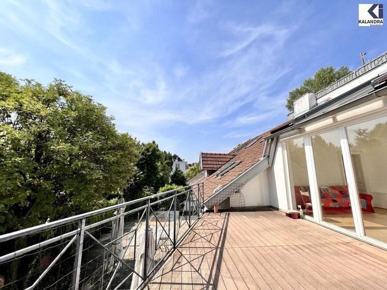 Terrasse im Dachgeschoß