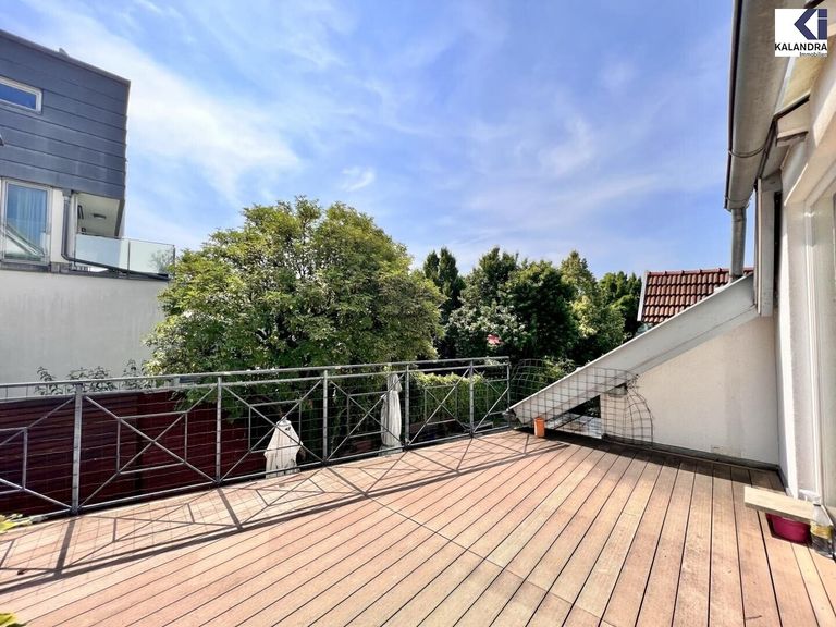 Terrasse im Dachgeschoß