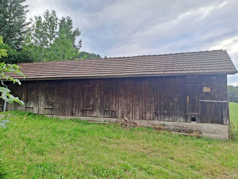 Außenbereich Holzstadel