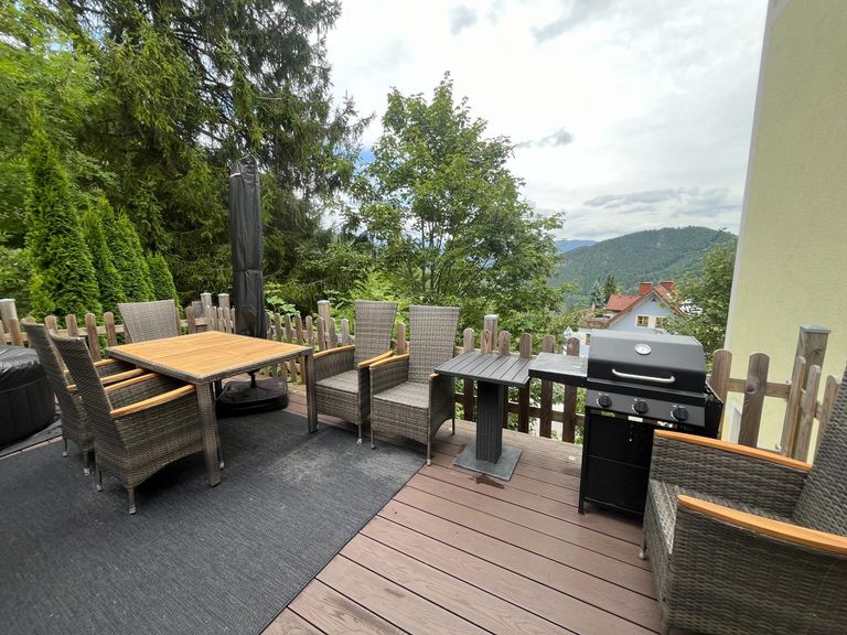 Terrasse mit tollem Weitblick