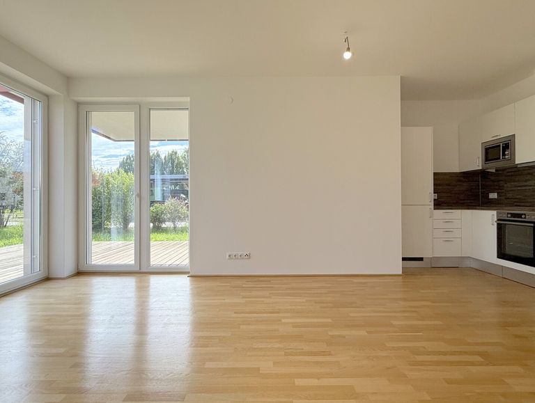 Wohnzimmer und Küche