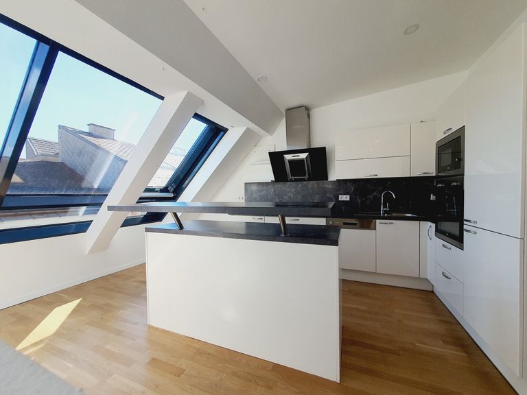 Küche im Obergeschoss