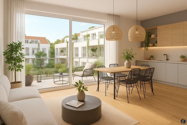 Einrichtungsbeispiel - Wohnzimmer