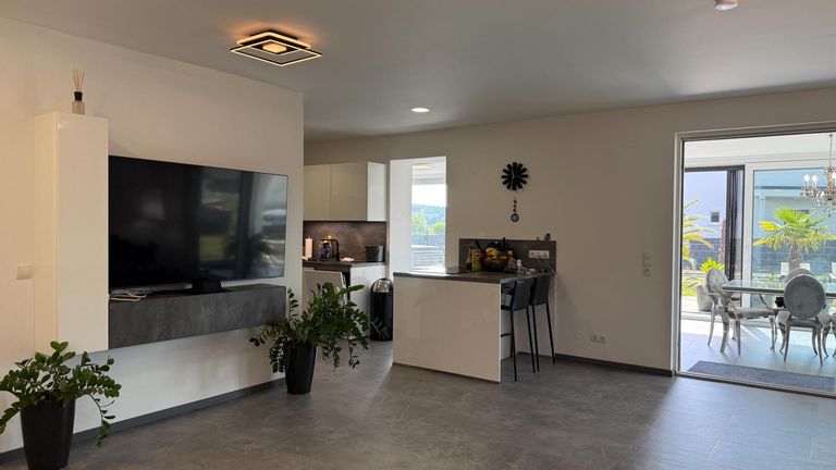 Wohnbereich mit Wintergarten