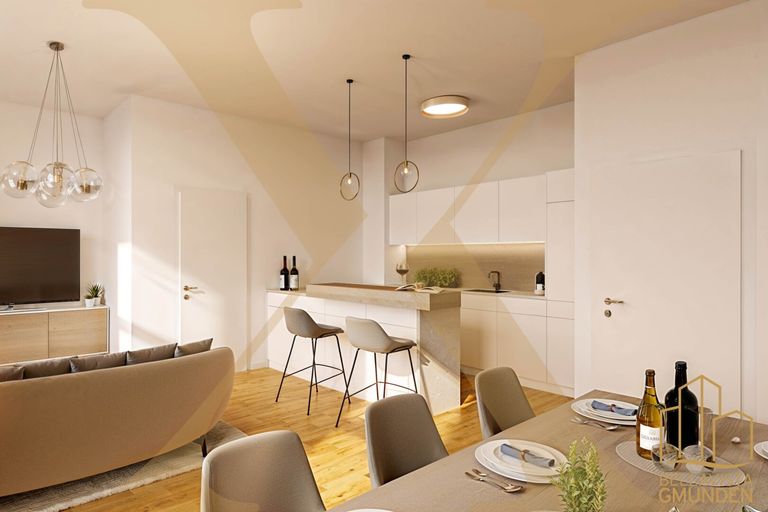 Visualisierung - Wohn-/Essbereich