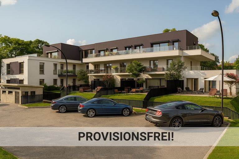 Wohnanlage Parkplatz