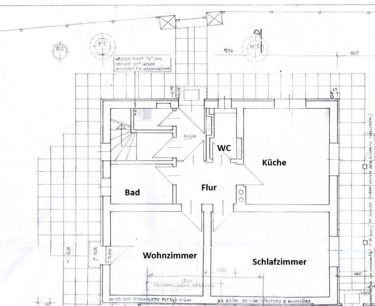 Grundriss Erdgeschoss Wohnung