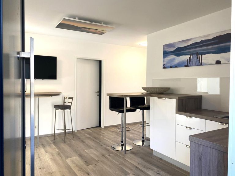 Eingangsbereich mit Teeküche