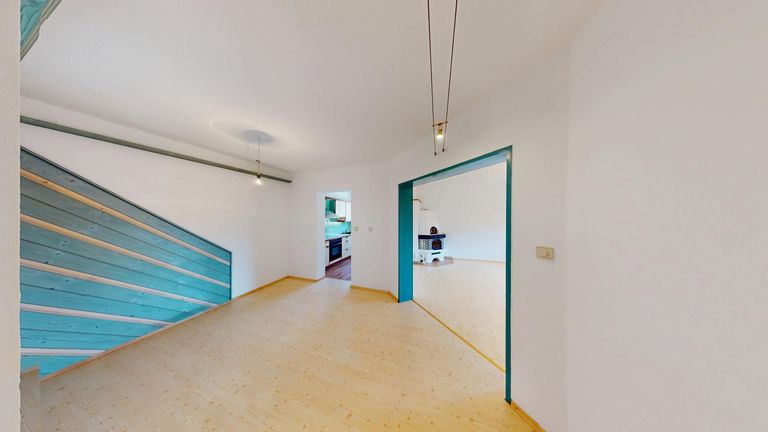 Sicht auf WZ und Küche