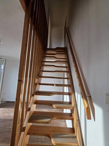 Aufgang in die obere Etage