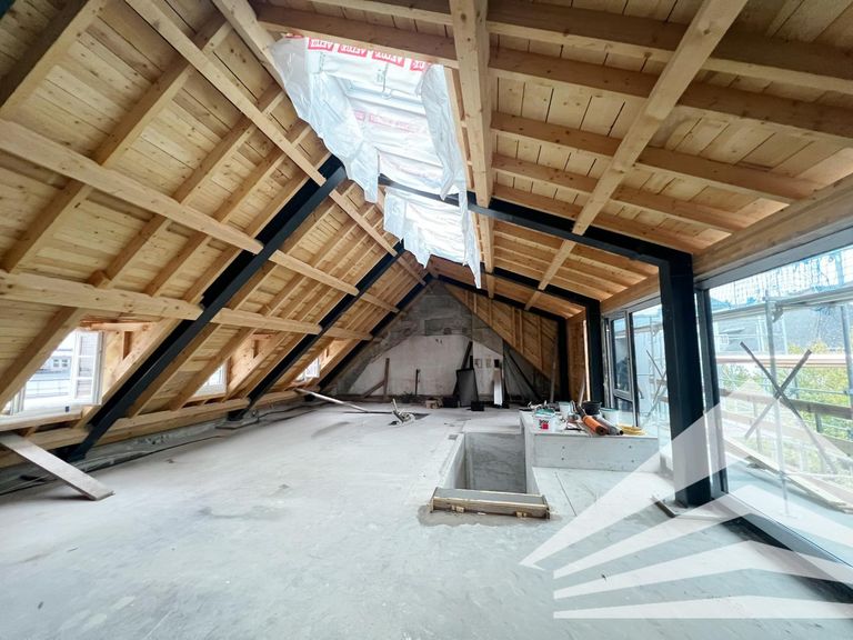 Baufortschritt Dachgeschoss Südost