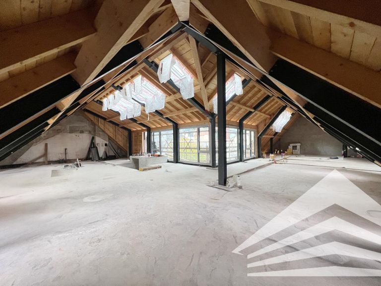 Baufortschritt Dachgeschoss