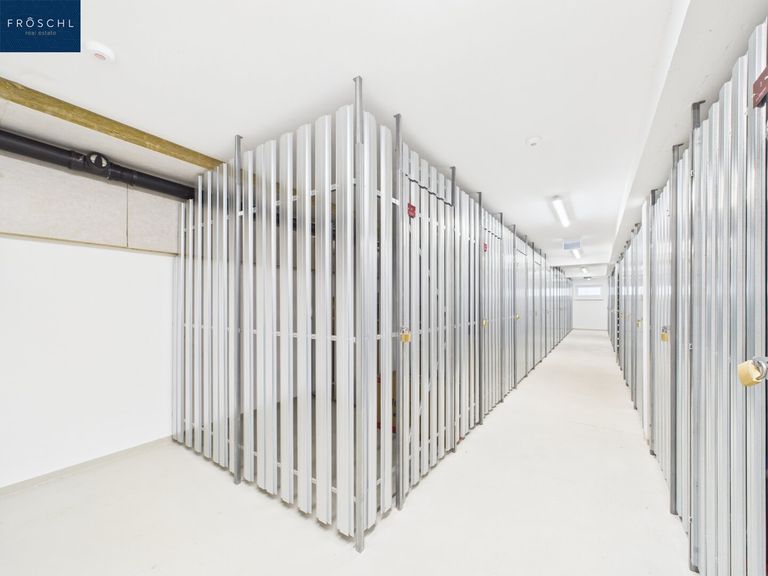 Ansicht der Lagerflächen der Anlage