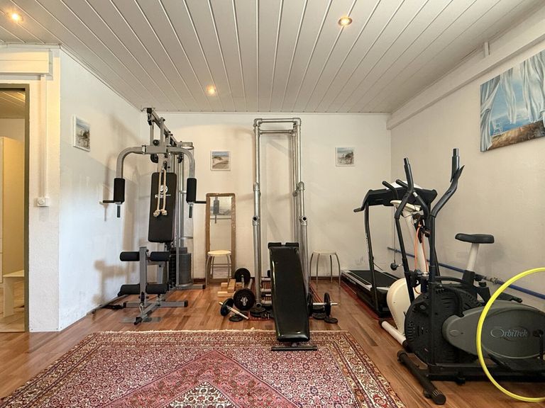 Untergeschoss - Fitnessraum