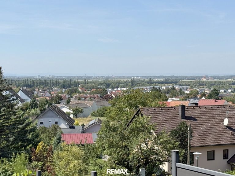 Ausblick vom Grundstück