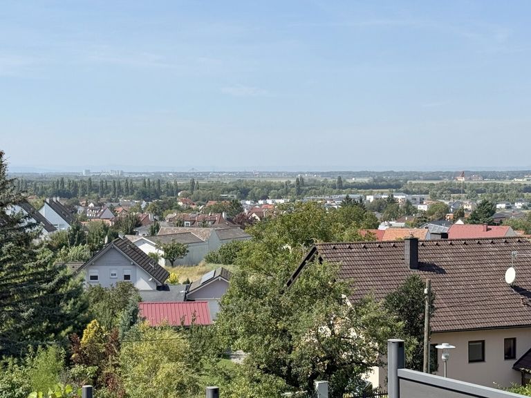 Ausblick vom Grundstück