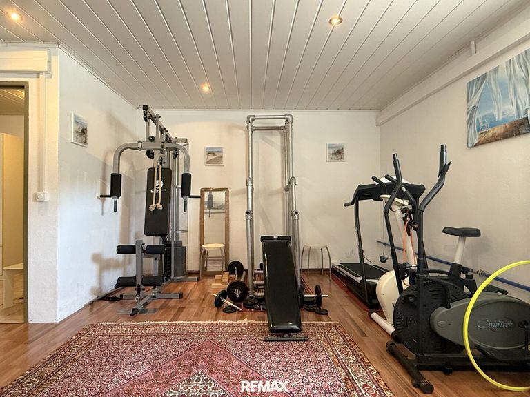 Untergeschoss - Fitnessraum
