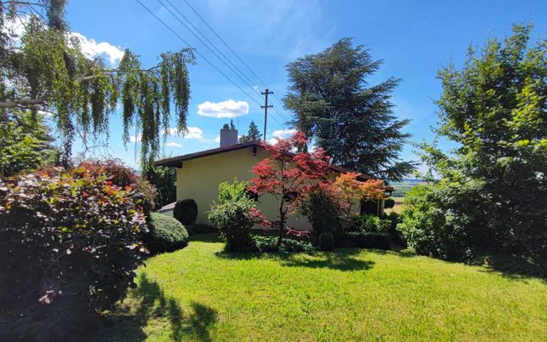 Ansicht vom hinteren Garten