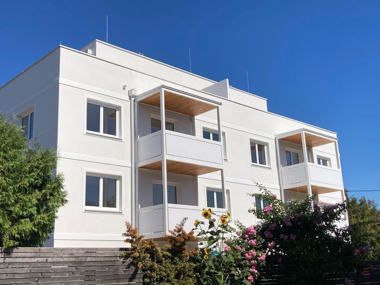 Hausansicht - Zugangsbereich