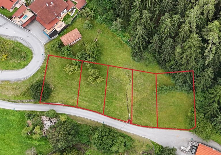 Grundstück - Landeck - schematisch dargestellt