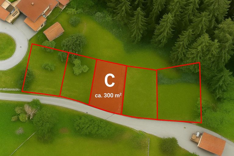 Grundstück - Landeck - schematisch dargestellt