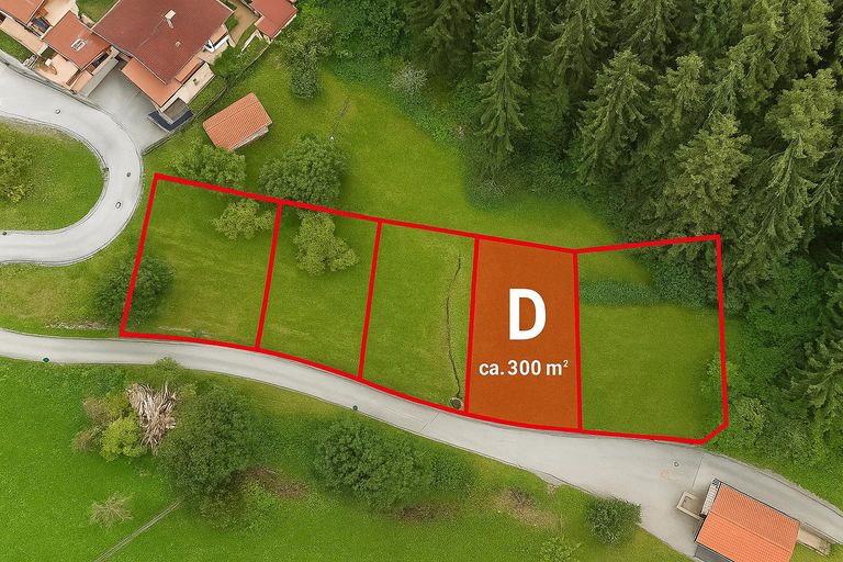 Grundstück - Landeck - schematisch dargestellt