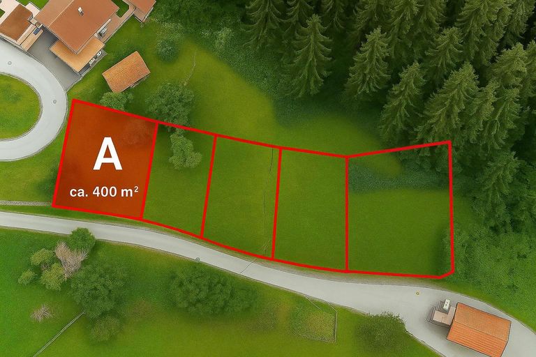 Grundstück - Landeck - schematisch dargestellt