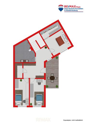 Grundriss Obergeschoss