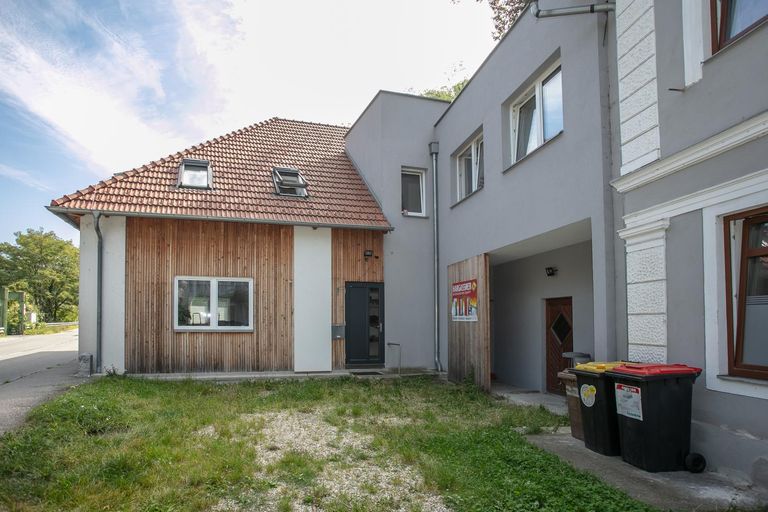 Blick Eingang Werkstatt