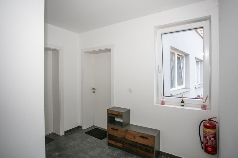 Zugang Wohnungen Neubau