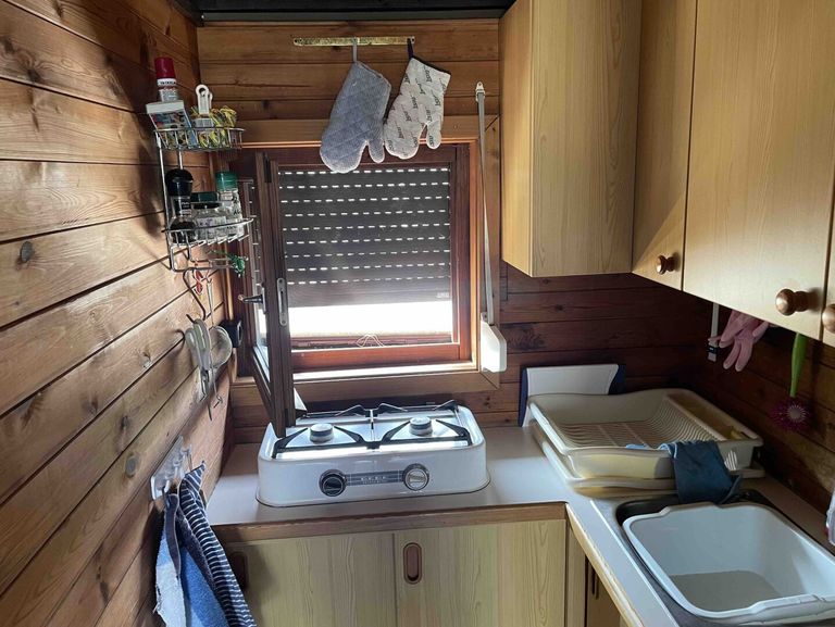 kleiner, aber effizienter Küchenplatz