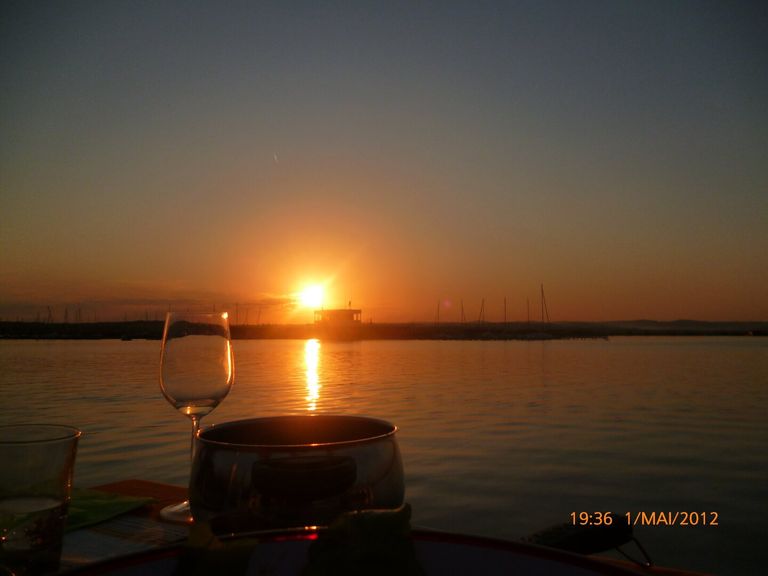 Sonnenuntergang am See