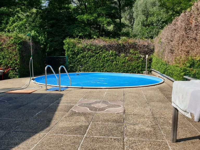 Pool im Betrieb