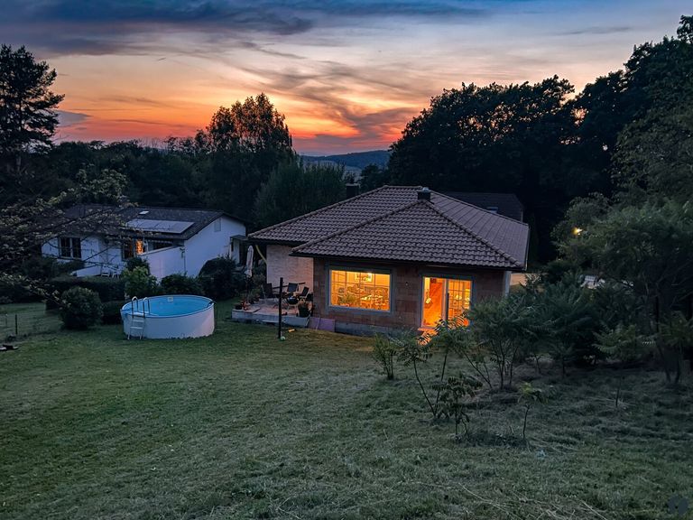 Gartenansicht vom Haus