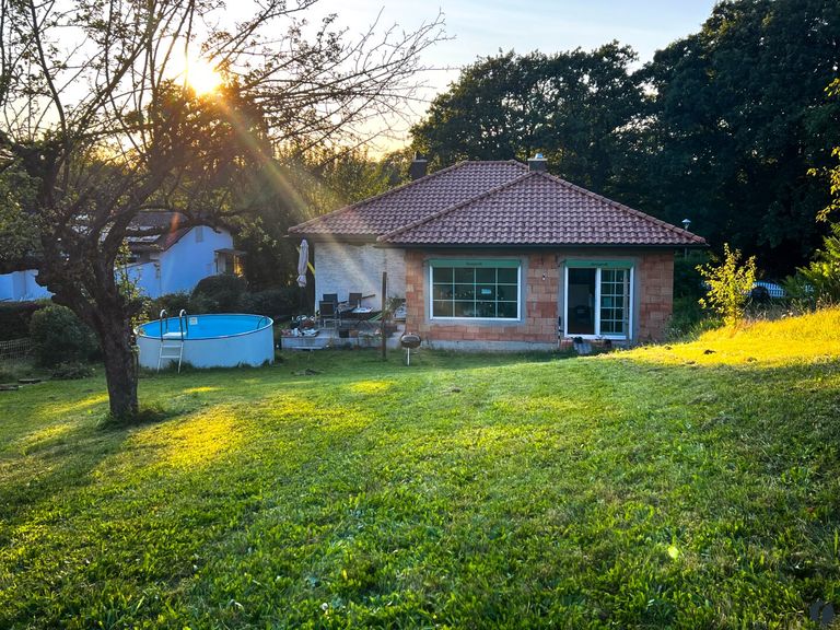 Gartenansicht vom Haus